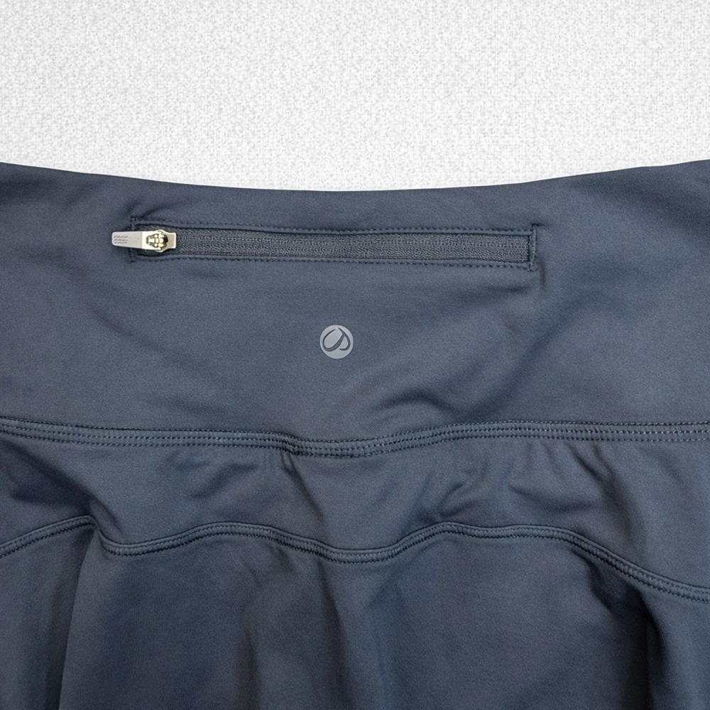 CRZ YOGA Women's UPF 50+ Sports Skirt True Navy Pleated Tennis Skort Size M 8/10 - Picture 3 of 11